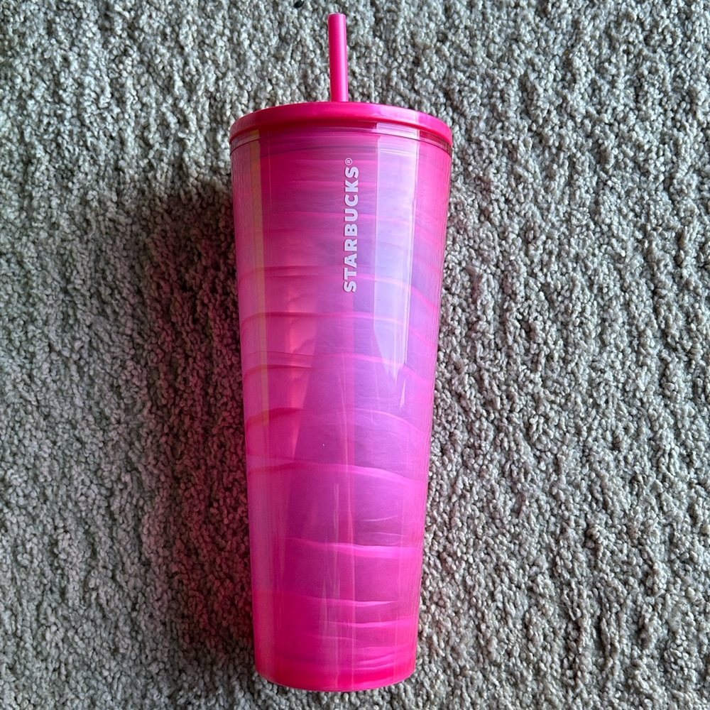 Starbucks Pink Swirl Venti Tumbler